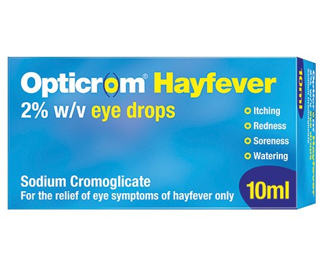 Opticrom Hayfever Eye Drops – 365pharmacist